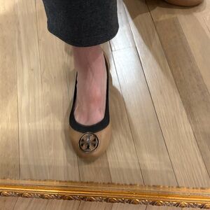 Tory Burch Black and Brown Women's Loafers